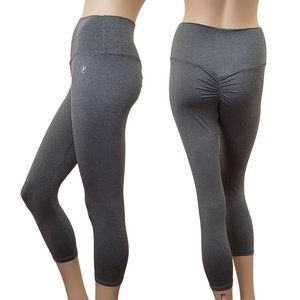 ABS2B Scrunch Butt High Waist Marilyn Leggings Gray Melange SZ S
